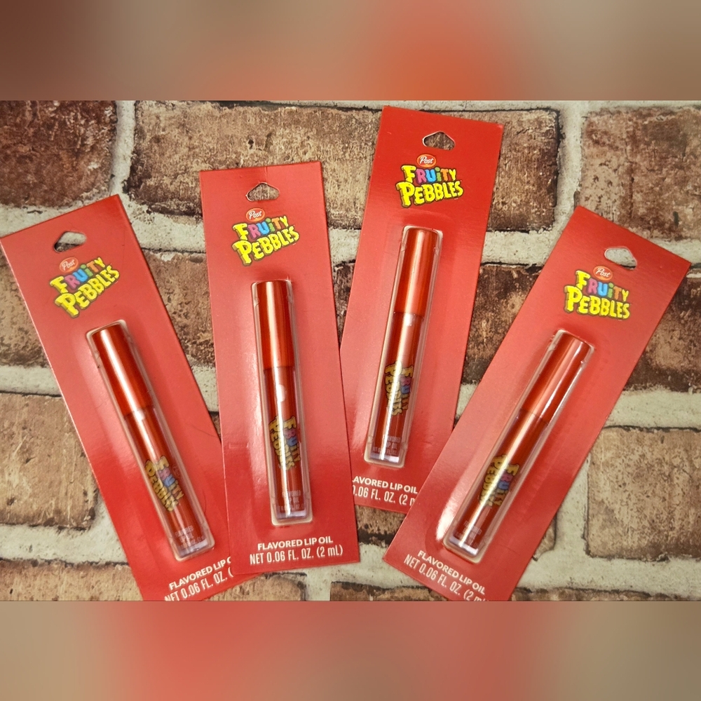 Post Fruity Pebbles Flavored Lip Oil - Pack of 4